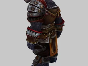 cow magic - leather suit 02 3D Model