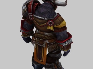 cow magic - leather suit 02 Model 3D