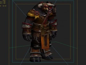 cow magic - leather suit 02 3D Model