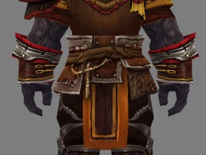 cow magic - leather suit 02 3D Model