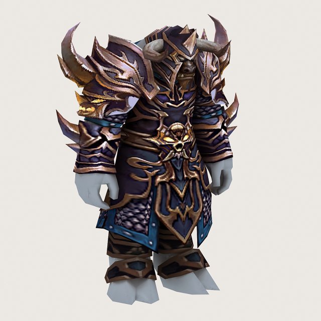 cowman - armor suit 10 Model 3D .c4d .max .obj .3ds .fbx .stl .blend 