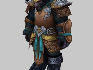 cowman - leather suit 06 3D Model