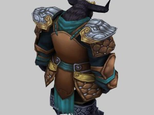 cowman - leather suit 06 3D Model