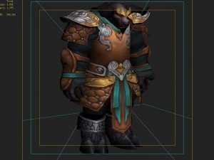 cowman - leather suit 06 3D Model
