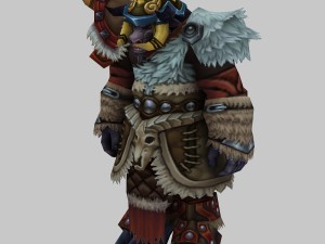 cowman - leather suit 08 Model 3D
