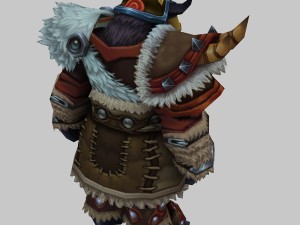 cowman - leather suit 08 Model 3D