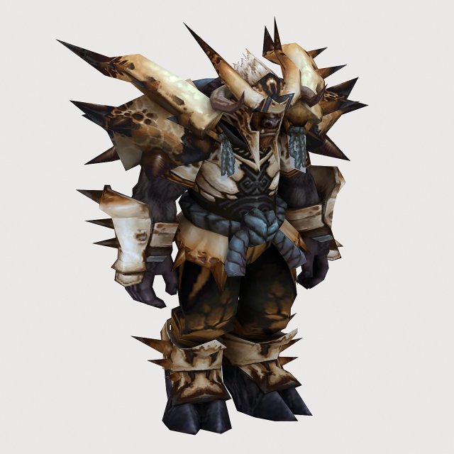 cowman - leather suit 13 3D Model .c4d .max .obj .3ds .fbx .stl .blend