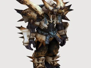 Cowman - Costume En Cuir 13 Modèle 3D