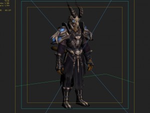 bull head equipment 01 3D Model