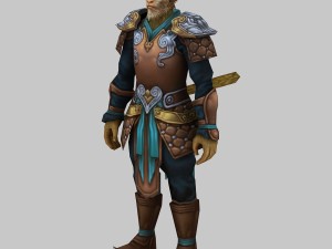 leather suit 06 Model 3D