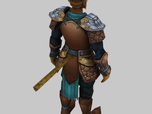 leather suit 06 Model 3D