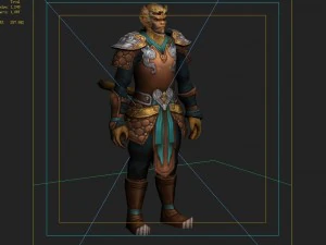 leather suit 06 3D Model