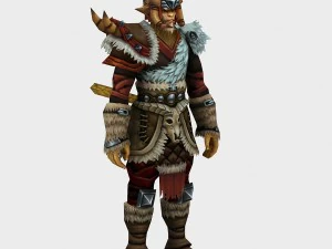 leather suit 11 3D Model