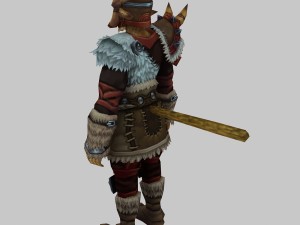 leather suit 11 3D Модель