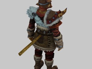 leather suit 11 3D Модель