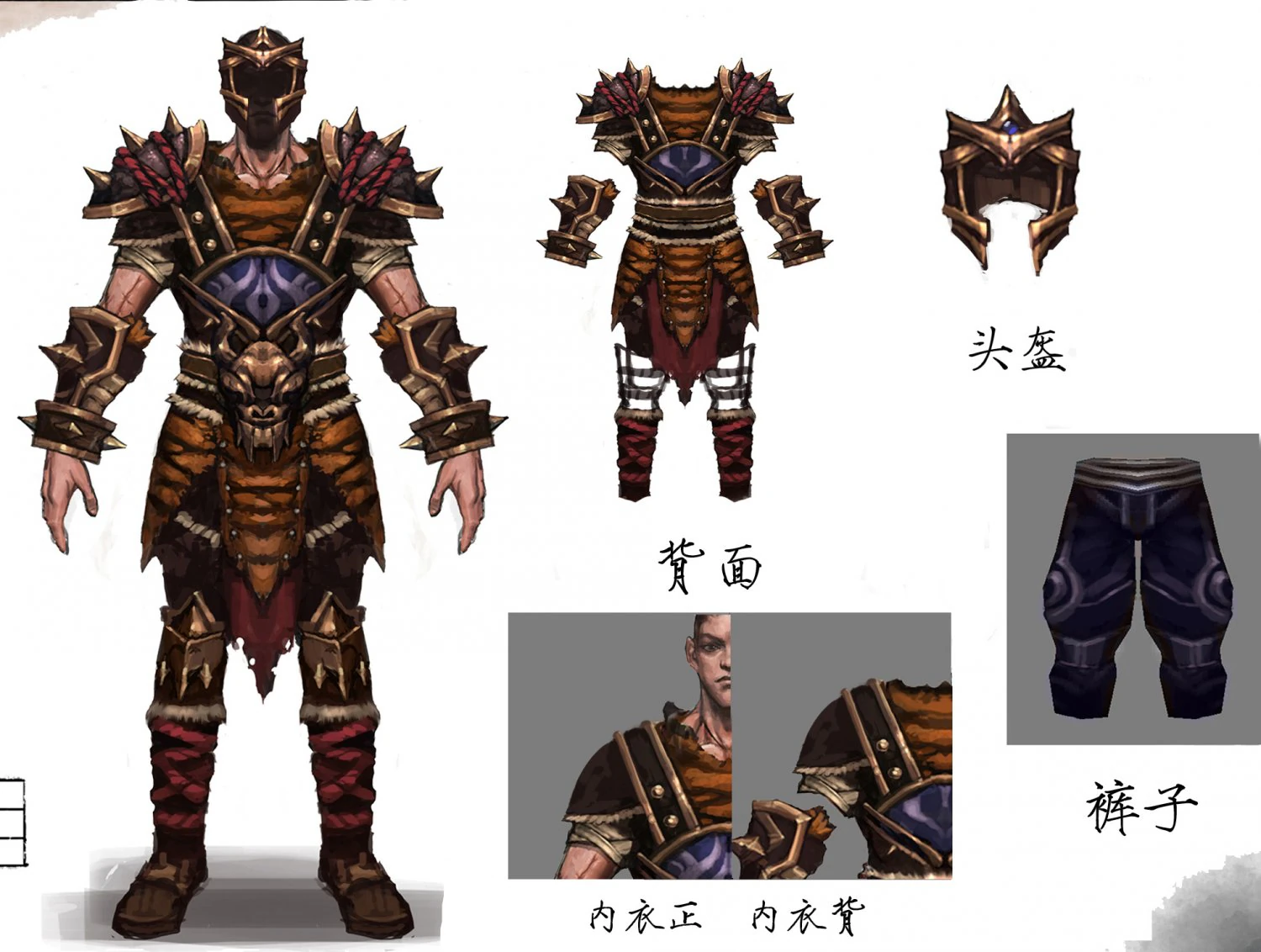 가죽옷 - 원숭이 01 3D 모델 .c4d .max .obj .3ds .fbx .stl .blend 