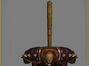 가죽옷 - 원숭이 01 3D 모델