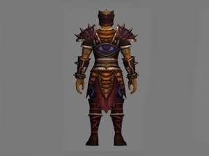 leather suit - monkey 01 3D मॉडल