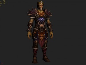 leather suit - monkey 01 3D मॉडल