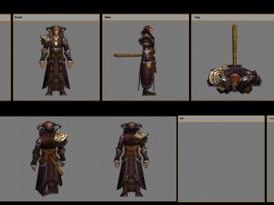 leather suit - monkey 02 3D मॉडल