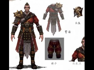 leather suit - monkey 03 3D Model