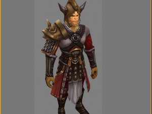 leather suit - monkey 03 3D Модель