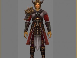 leather suit - monkey 03 3D Модель