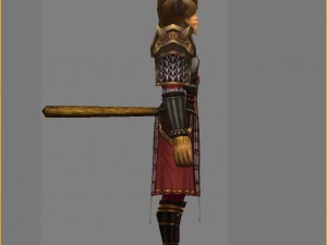 leather suit - monkey 03 3D Модель