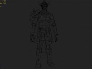 leather suit - monkey 03 3D Модель
