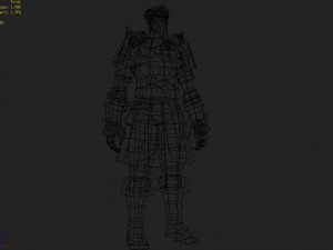 leather suit - monkey 05 3D Model