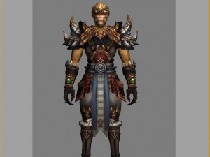 leather suit - monkey 07 3D Modell