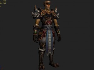 leather suit - monkey 07 3D Modell