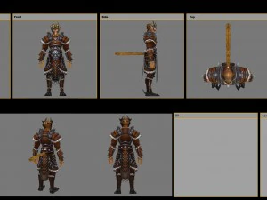 가죽옷 - 원숭이 08 3D 모델