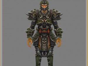 leather suit - monkey 09 3D-Modell
