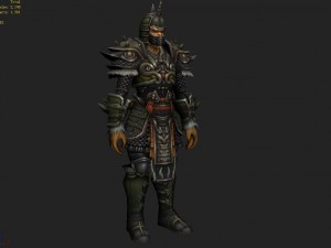 leather suit - monkey 09 3D-Modell
