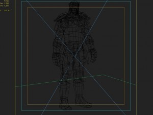 leather suit - male 01 Model 3D