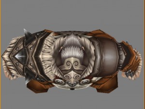leather suit - male 02 Model 3D