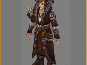 leather suit - male 04 3D Model