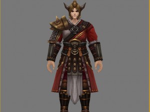 leather suit - male 05 Modello 3D