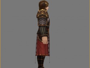 leather suit - male 05 Modello 3D