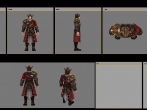 leather suit - male 05 Modello 3D