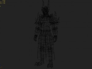 leather suit - men 10 Modèle 3D
