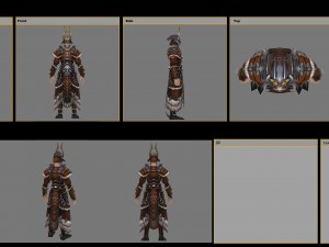 leather suit - male 11 3Dモデル