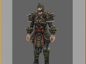 leather suit - male 12 Modelo 3D