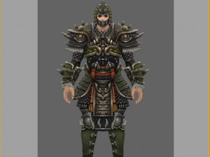 leather suit - male 12 Modelo 3D
