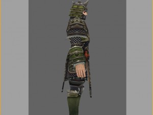 leather suit - male 12 Modelo 3D