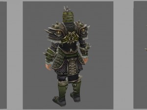 leather suit - male 12 Modelo 3D