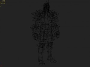 leather suit - male 12 Modelo 3D