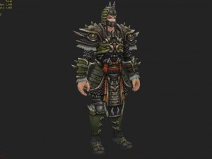leather suit - male 12 Modelo 3D
