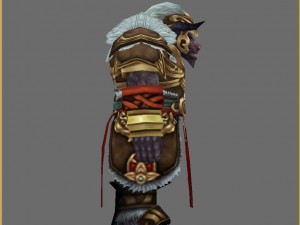 leather suit - cow magic 09 3D Модель